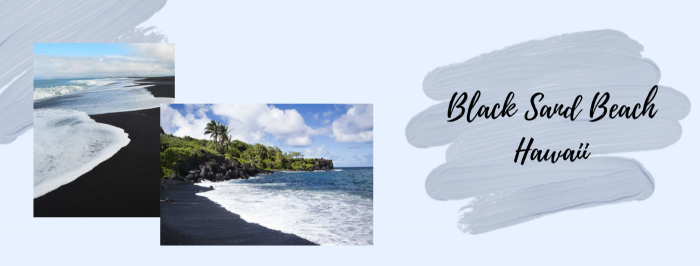 Hawaii: discovering the black sand beach of Maui